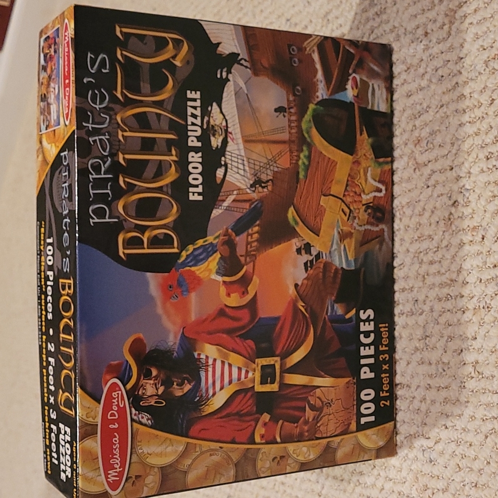 Melissa & Doug Pirate's Bounty Floor Puzzle